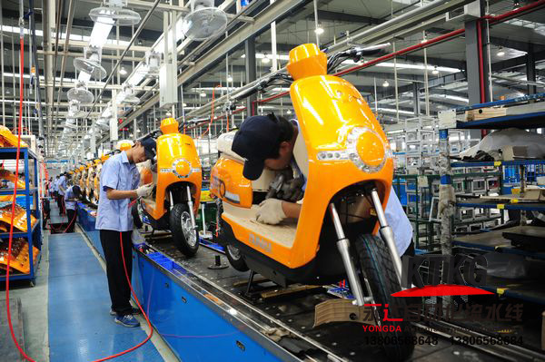雅迪、爱玛、新日电动车电瓶车自动化流水线 图片_高清大图 
